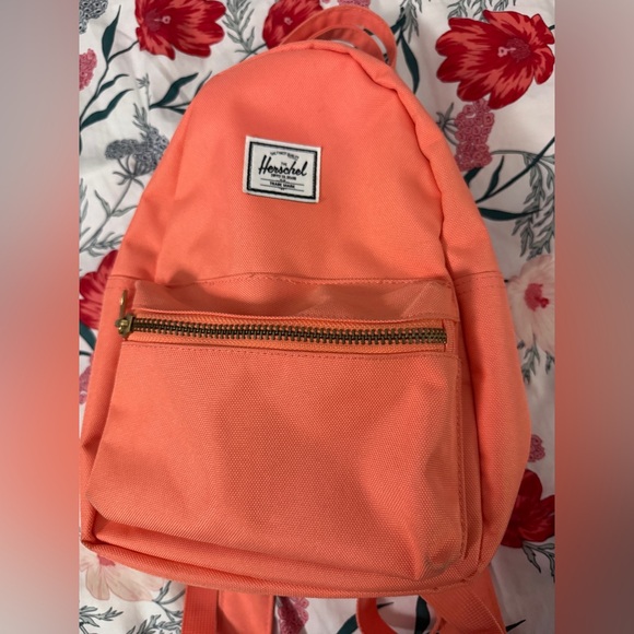 Herschel Nova Mini backpack Fresh Salmon EUC - Picture 8 of 9